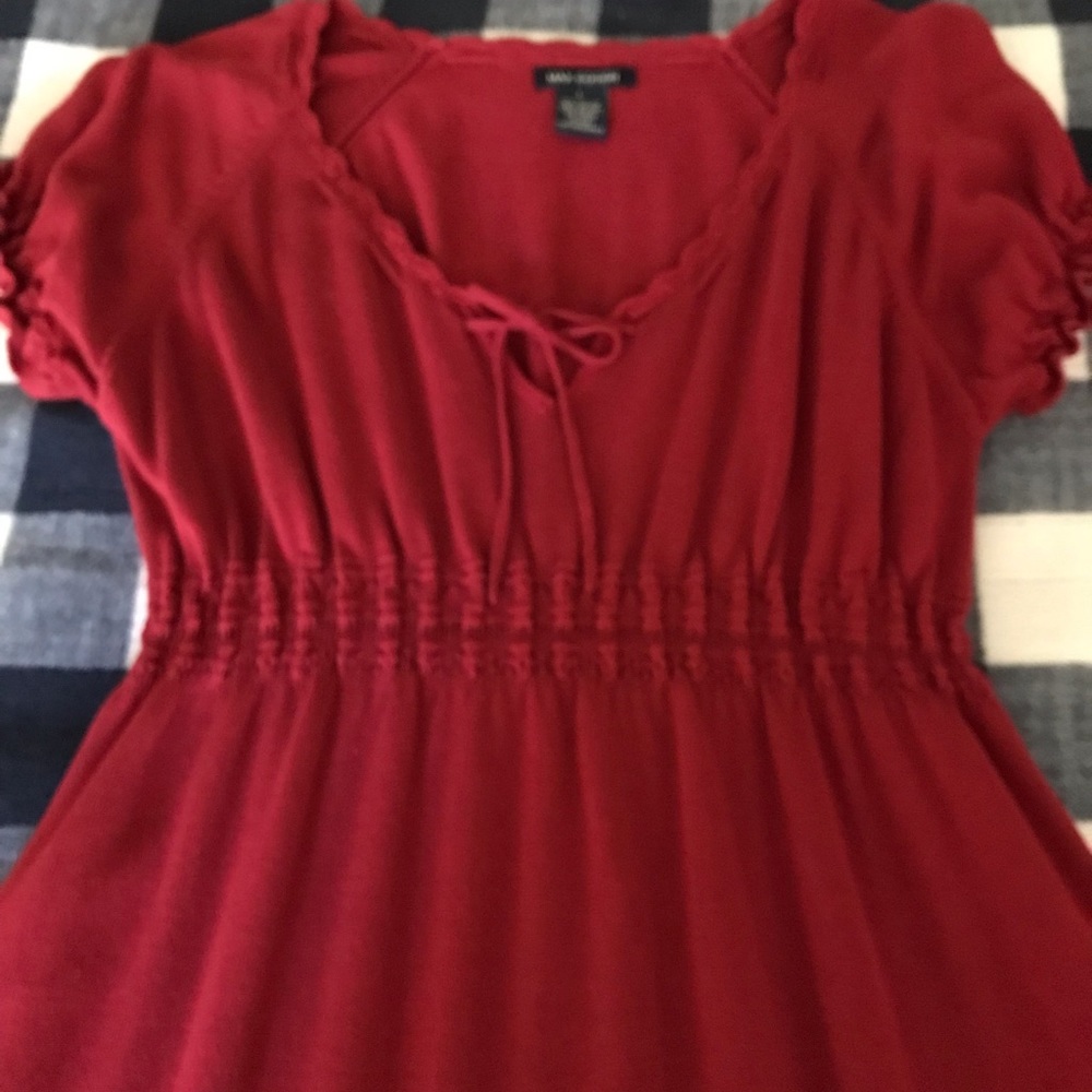 Red dress